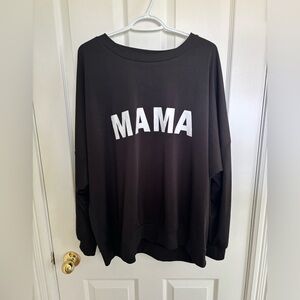 4X Mama Long Sleeve Shirt SHEIN
